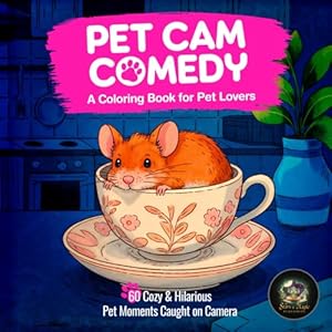 Pet Cam Comedy: A Coloring Book for Pet Lovers